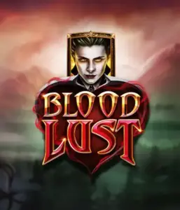 The captivating game interface of Blood Lust, showcasing elegant vampire icons against a mysterious nocturnal landscape. Highlighted in this image is the slot's enthralling atmosphere, complemented with its innovative game mechanics, attractive for those interested in dark, supernatural themes.